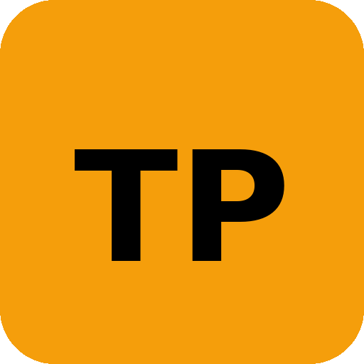 Trade PA official amber TP logo